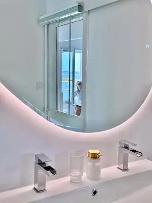 Plan de l'établissement Au Bon Accueil - Appartement vue mer - Hyper centre - Avec Home-Cinéma