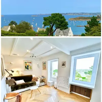Au Bon Accueil - Appartement vue mer - Hyper centre - Avec Home-Cinéma