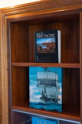 Bibliothèque dans l'appartement