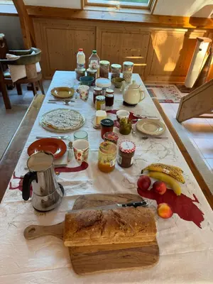 Nourriture dans le B&B/chambre d'hôtes ou à proximité