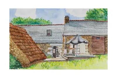Bâtiment de la maison de vacances