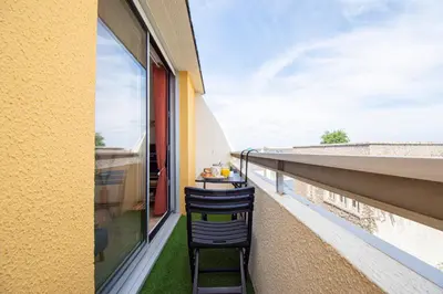 Balcon ou terrasse dans l'établissement Ty Loan I Hyper centre & Balcon