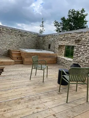 Terrasse ou espace extérieur de l'établissement Maison Marcel - Le Four à Pain
