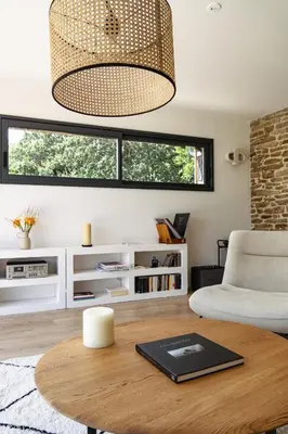Coin salon dans l'établissement Maison Marcel - Le Four à Pain