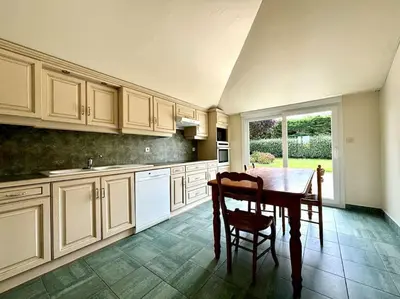 Cuisine ou kitchenette dans l'établissement Ty Loho - Grande maison à Landéda