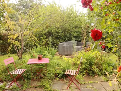 Jardin de l'établissement Gîte de LEIGNOUA