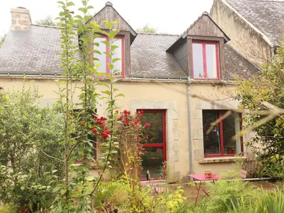 Jardin de l'établissement Gîte de LEIGNOUA