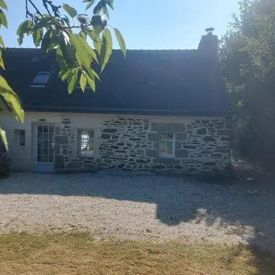 Plan de l'établissement Penty typique Kercab dans un ancien moulin