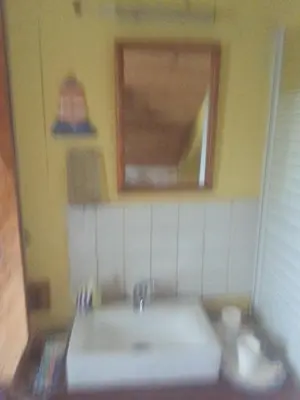 Salle de bains dans l'établissement Happy days