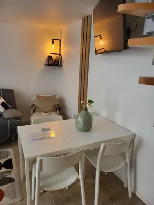 Coin salon dans l'établissement Duplex Hyper centre-ville 10