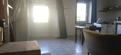 Cuisine ou kitchenette dans l'établissement Argoat
