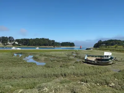 Paysage naturel près de la maison de vacances