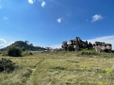 Paysage naturel près de la maison de vacances