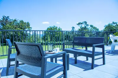 Balcon ou terrasse dans l'établissement Ker Stivell