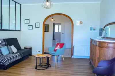 Coin salon dans l'établissement Ker Stivell