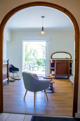 Coin salon dans l'établissement Ker Stivell