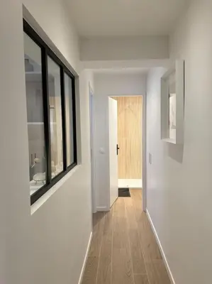 Plan de l'établissement Le cosy, appartement de charme rénové en bord de mer à Bénodet