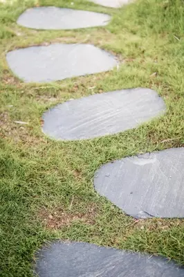 Jardin de l'établissement Havre de Paix à Pors Carn à 7 mins à pied de la plage