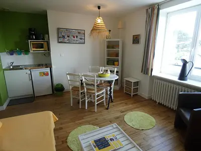 Cuisine ou kitchenette dans l'établissement petit poisson