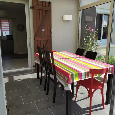 Plan de l'établissement Maison de vacances à Portsall