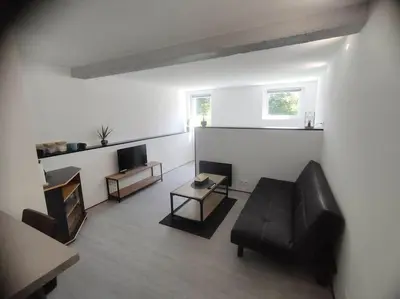 Télévision ou salle de divertissement dans l'établissement Charmant studio pour 3 personnes