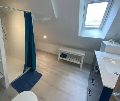 Plan de l'établissement Locquenole - maison avec vue mer