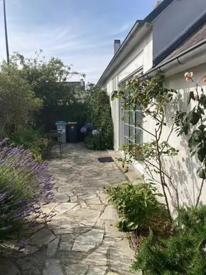Jardin de l'établissement La maison Yvonne - bord de mer - Bénodet