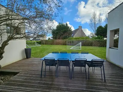Jardin de l'établissement Maison d'architecte 9p - 400m de la mer & du bourg