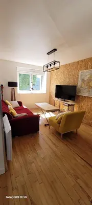 Coin salon dans l'établissement maison cosy