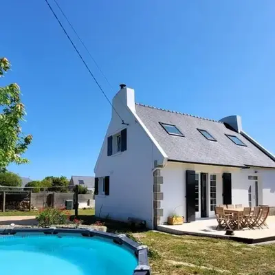 Maison Bord de Plage avec Piscine