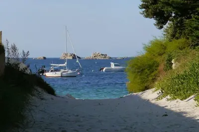 Paysage naturel près de la maison de vacances