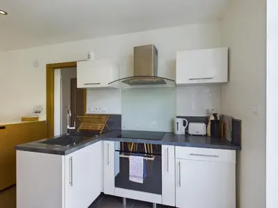 Cuisine ou kitchenette dans l'établissement -GARDEN - Une Oasis au coeur de Concarneau