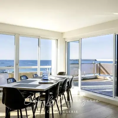LE BELVEDERE - Appartement pleine vue mer 6 pers Concarneau