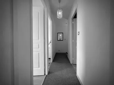 Plan de l'établissement Ker Lodan jolie maison 3 chambres et terrasse