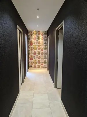 Plan de l'établissement Villa Ty Mam Goz, 50m mer, piscine intérieure, SPA, 11 personnes