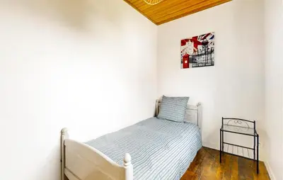 Un ou plusieurs lits dans un hébergement de l'établissement 3 Bedroom Beautiful Home In Pont-Aven