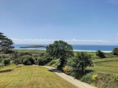 Paysage naturel près de la maison de vacances