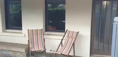Balcon ou terrasse dans l'établissement Le studio