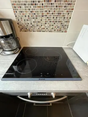Cuisine ou kitchenette dans l'établissement Capstay Plouzané