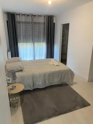 Un ou plusieurs lits dans un hébergement de l'établissement Maison neuve proximité des plages