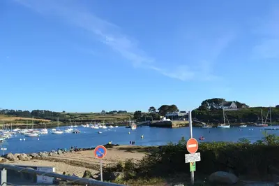 Paysage naturel près de la maison de vacances