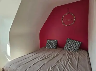 Un ou plusieurs lits dans un hébergement de l'établissement Maison familiale Les 3 commères