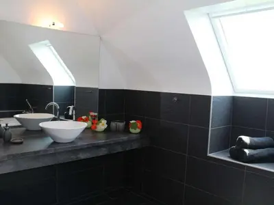 Salle de bains dans l'établissement Avel Mor Comfortable holiday residence