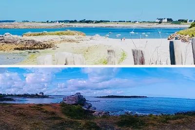 Paysage naturel près de la maison de vacances