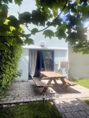 Jardin de l'établissement Le Village du Moulin