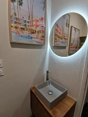 Plan de l'établissement Studio cosy et calme