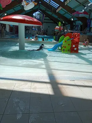 Piscine de l'établissement Siblu Domaine de Kerlann mobile home LUMINOSA ou située à proximité