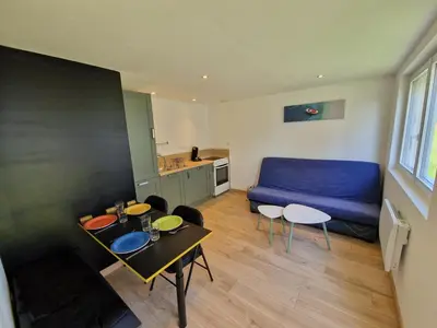 Coin salon dans l'établissement La Maisonette