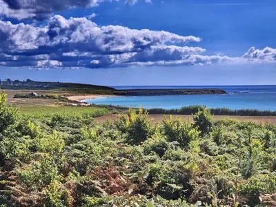 Paysage naturel près de la villa