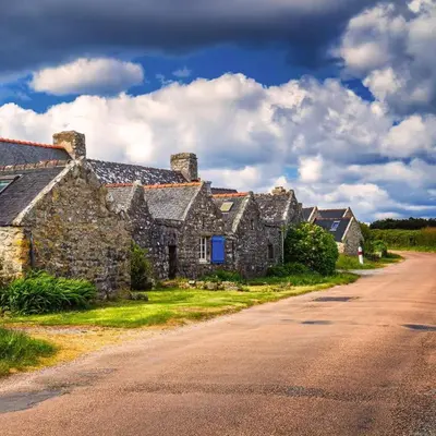 Paysage naturel près de la maison de vacances